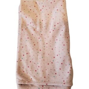 Child of Mine Carters Dainty Floral Baby Blanket Pink Flower Butterfly Cotton